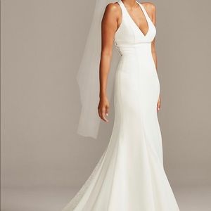 David’s Bridal ‘Sheer Back’ Wedding Dress